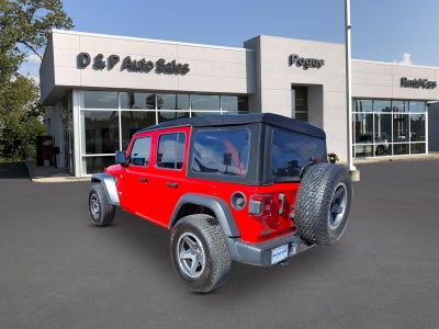 2018 Jeep Wrangler Unlimited Sport S