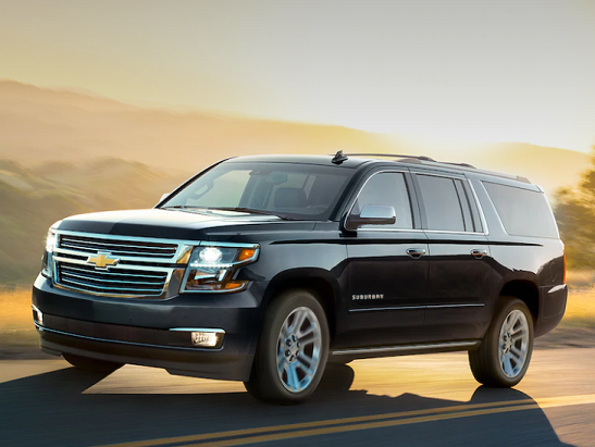 Chevrolet Suburban on the road - Pogue Chevrolet in POWDERLY KY