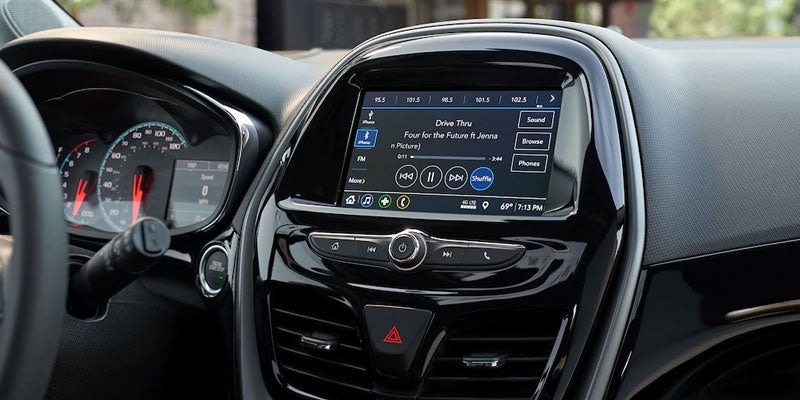 Multimedia Screen and different functionality buttons