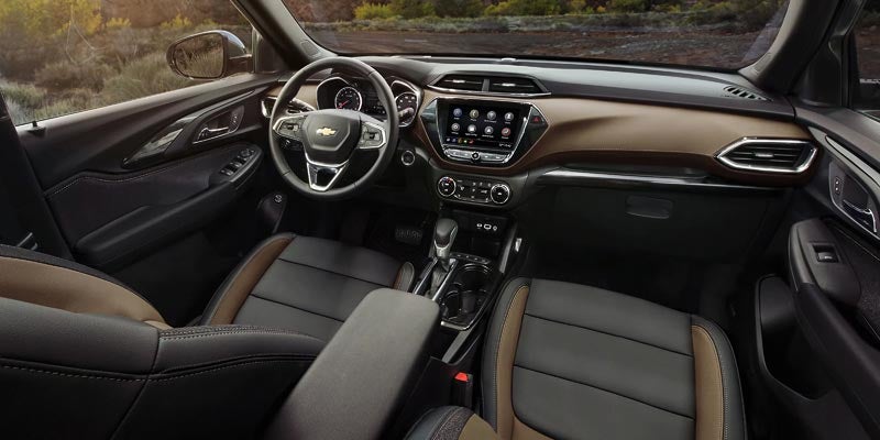 Interior cargo space of Chevrolet Trailblazer