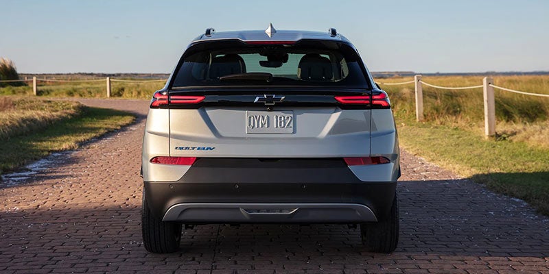 Chevy Bolt EUV running on rough road