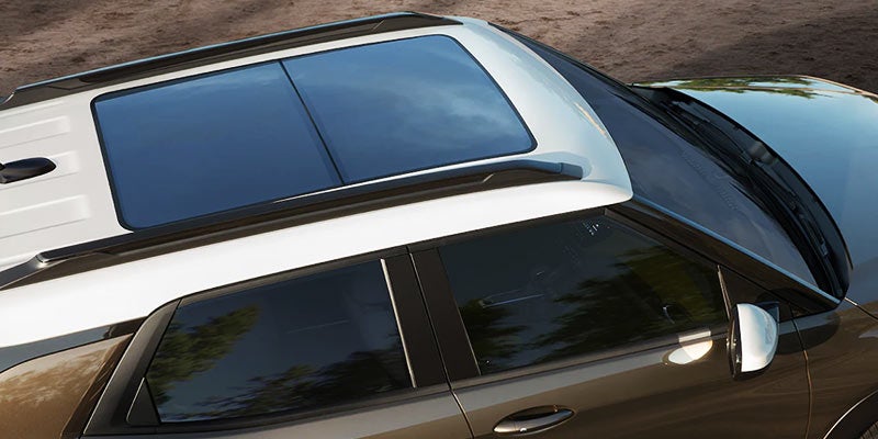 Sun roof of Trailblazer