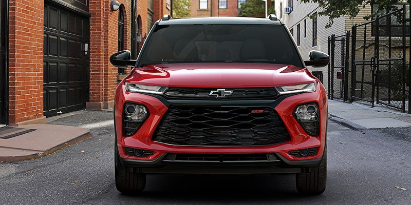 Red black Trailblazer front View