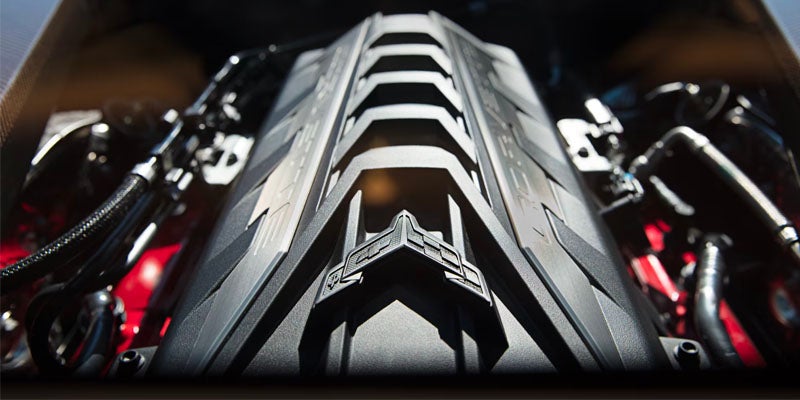 2025 Chevrolet Corvette Stingray engine
