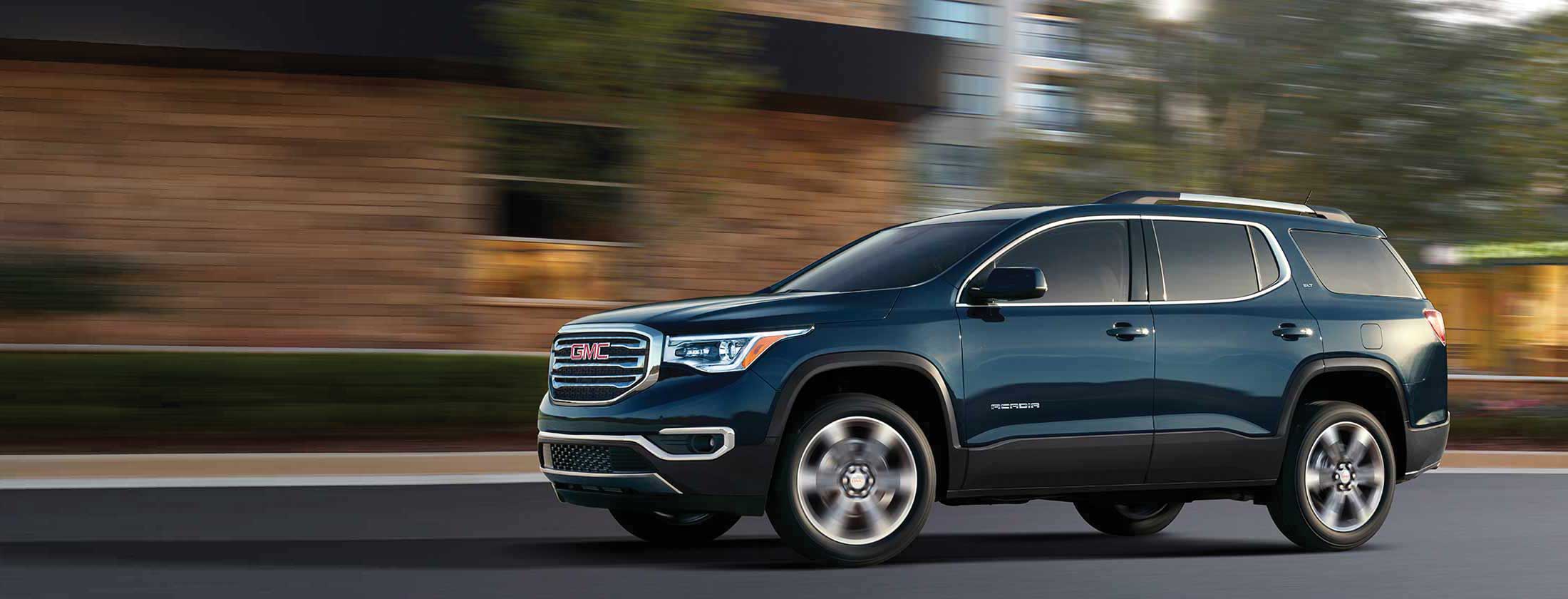 GMC SUV on the road - Pogue Chevrolet GMC in POWDERLY KY