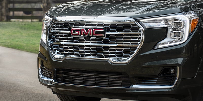 GMC logo on front bumper of Terrain