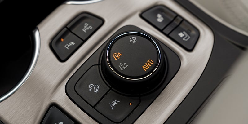 Diffrent functions of GMC Terrain buttons