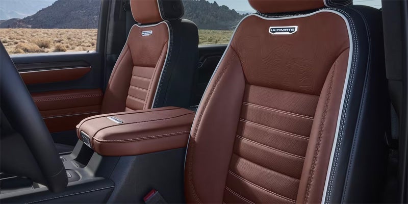 2024 GMC Sierra HD interior seats